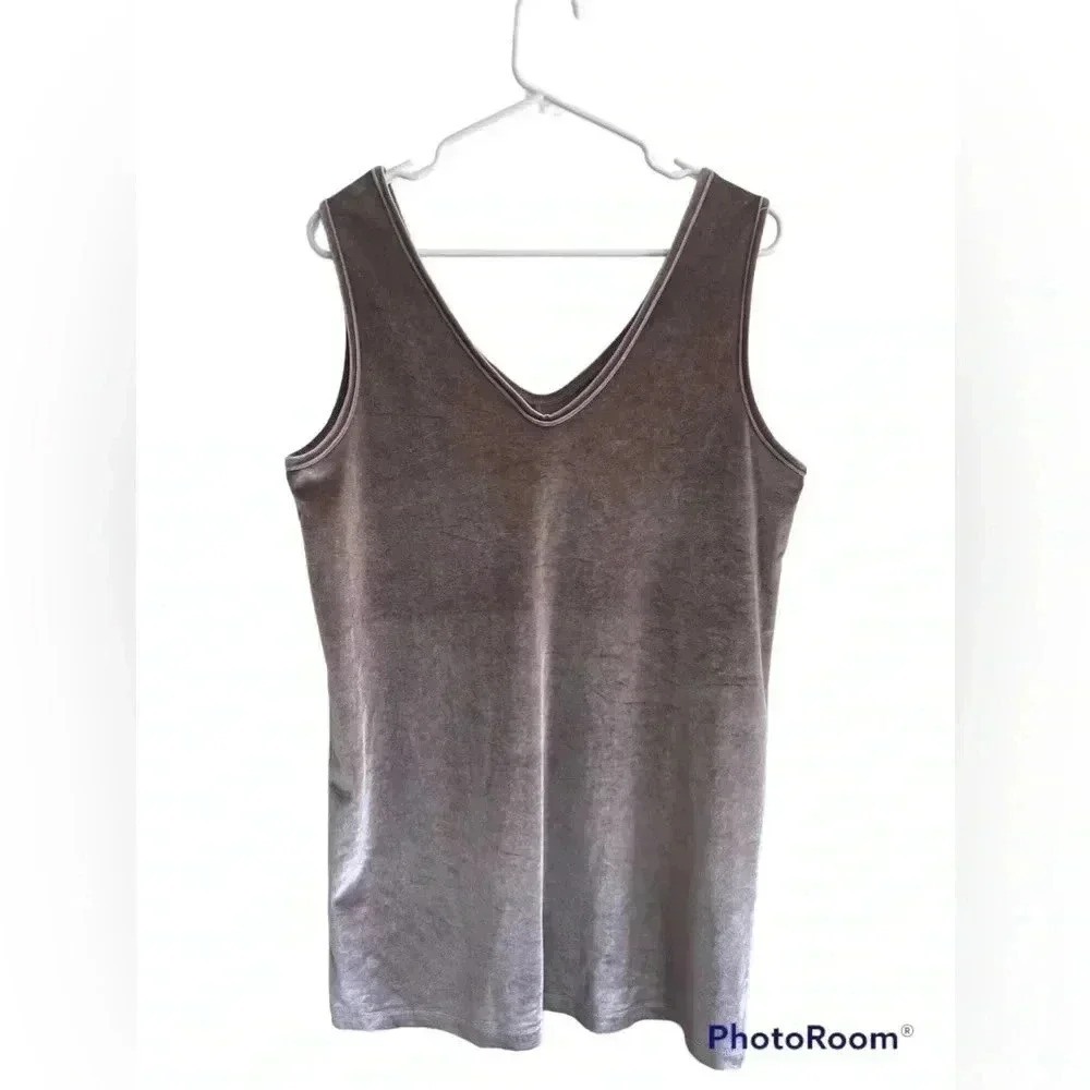 ASOS velvet tank top